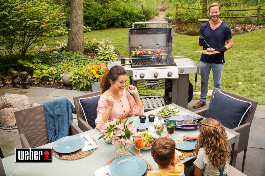 Газовый гриль Weber Genesis II E-310 GBS черный