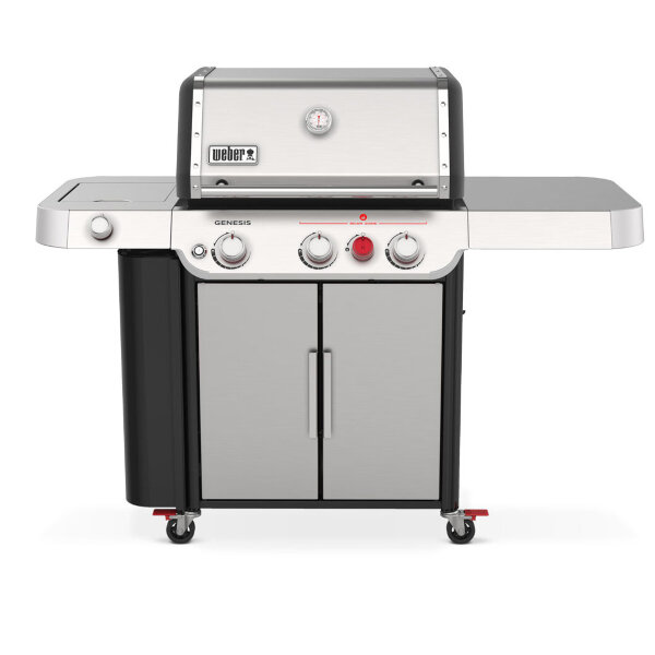 Газовый гриль Weber Genesis S-335 нержавеющая сталь