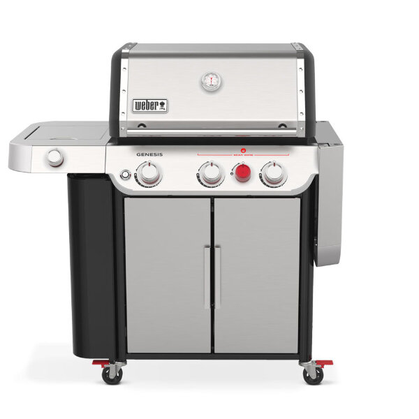 Газовый гриль Weber Genesis S-335 нержавеющая сталь