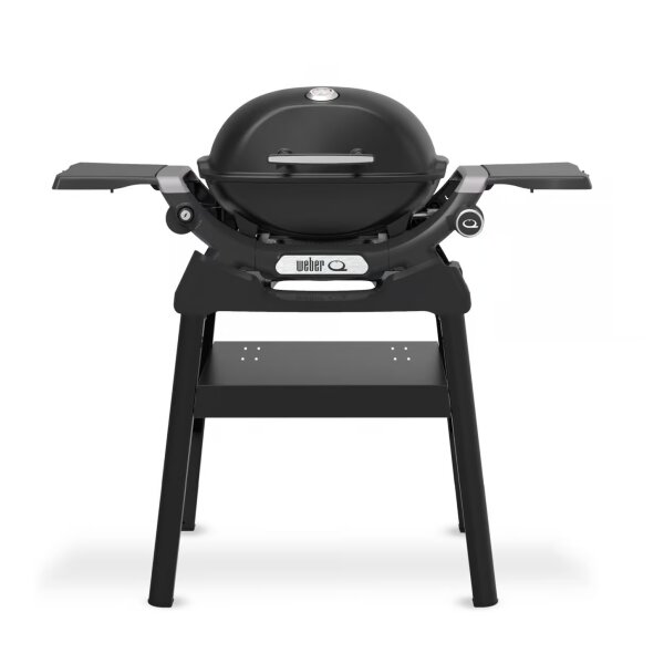 Газовый гриль Weber Q 1200N черный (на подставке)