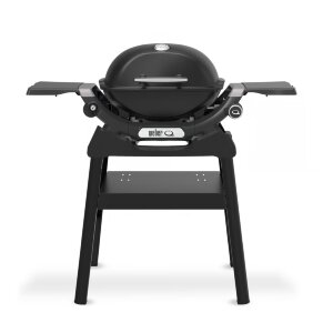 Газовый гриль Weber Q 1200N черный (на подставке)