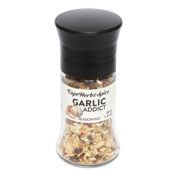 Приправа CapeHerb Garlic Addict 40 г мини-мельница