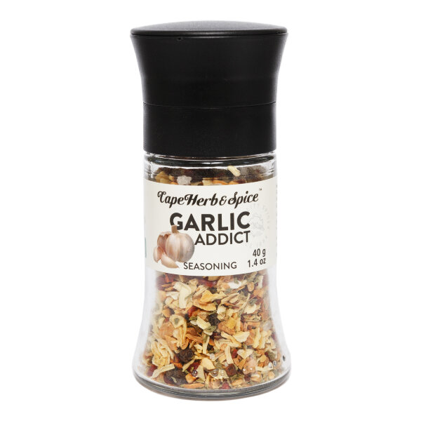 Приправа CapeHerb Garlic Addict 40 г мини-мельница