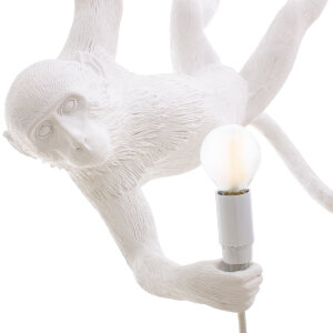 Подвесной светильник Seletti The Monkey Lamp Swing White