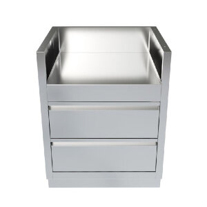 Тумба-основание боковой горелки Napoleon с 2-мя выдвижными ящиками