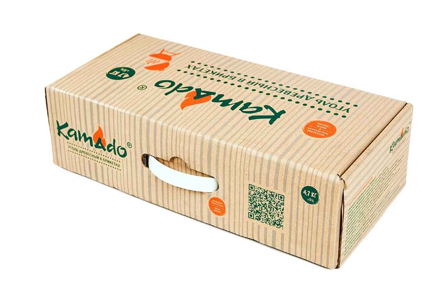 Угольные брикеты Kamado 4.7 кг