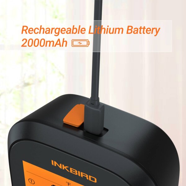 Термометр InkBird IBBQ-4T (WiFi, Bluetooth, 4 щупа)