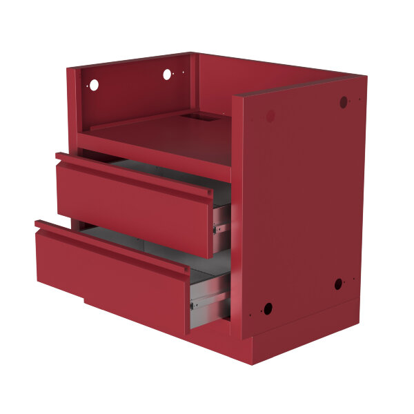 Тумба-основание боковой горелки Brennex BG011 с 2-мя выдвижными ящиками