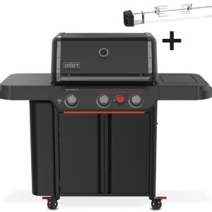 Газовый гриль Weber Genesis E-330WR GBS Stealth Edition