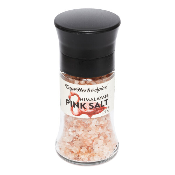 Специя CapeHerb Гималайская розовая соль 110 г мини-мельница