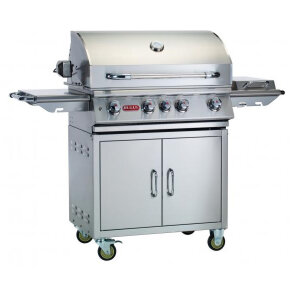 Пристолье с боковой горелкой Bull BBQ