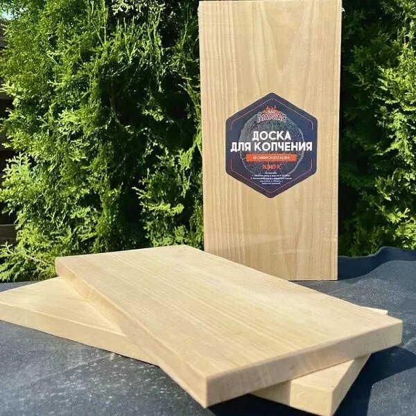 Доска для копчения BBQ Maniac кедр M