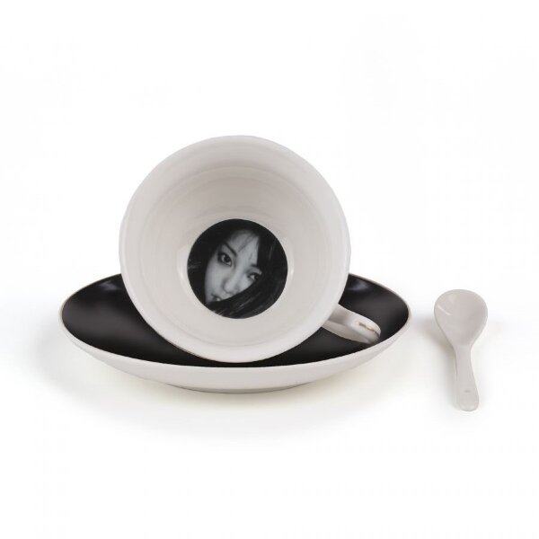 Seletti Чайная пара Lady Tarin Stripes Bellona