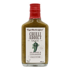 Соус чили CapeHerb Халапеньо Кориандр 200 мл бутылка