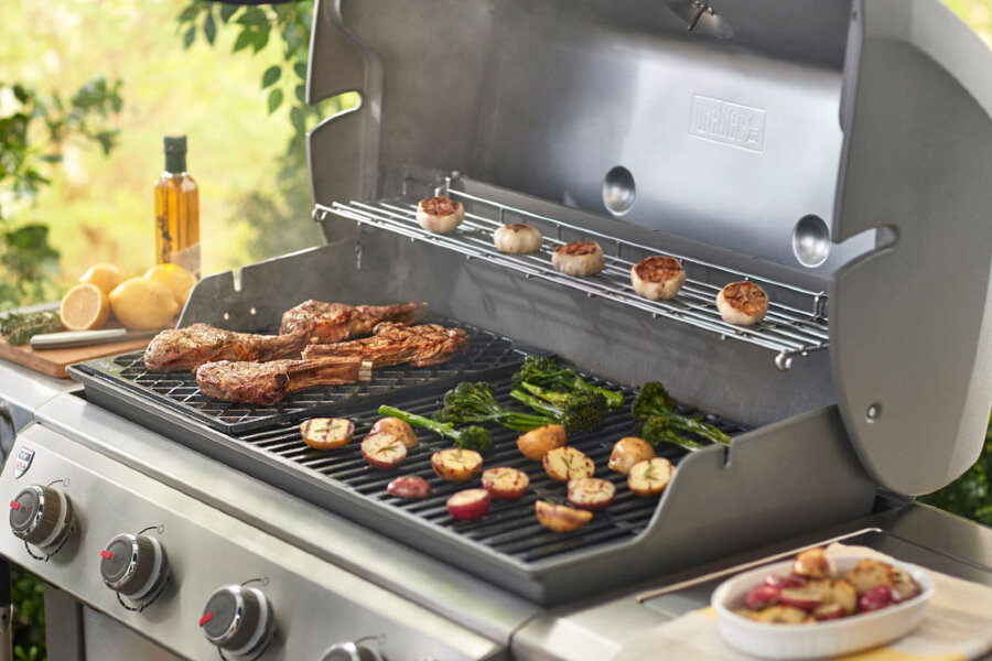 Решетка Sear Grate для грилей Weber Genesis II серии 400/600 чугун