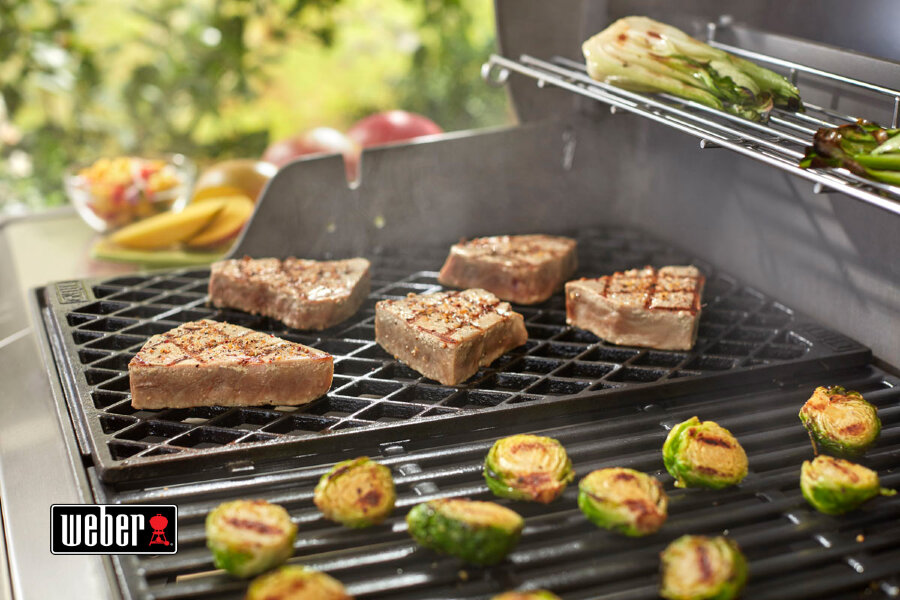 Решетка Sear Grate для грилей Weber Genesis II серии 400/600 чугун