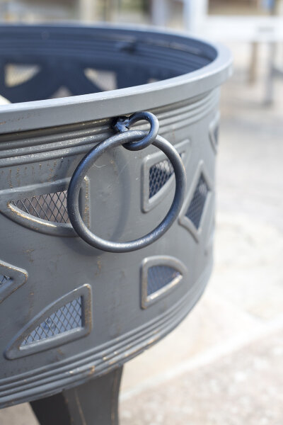 Очаг для костра La Hacienda Diamond чаша на ножках с крышкой