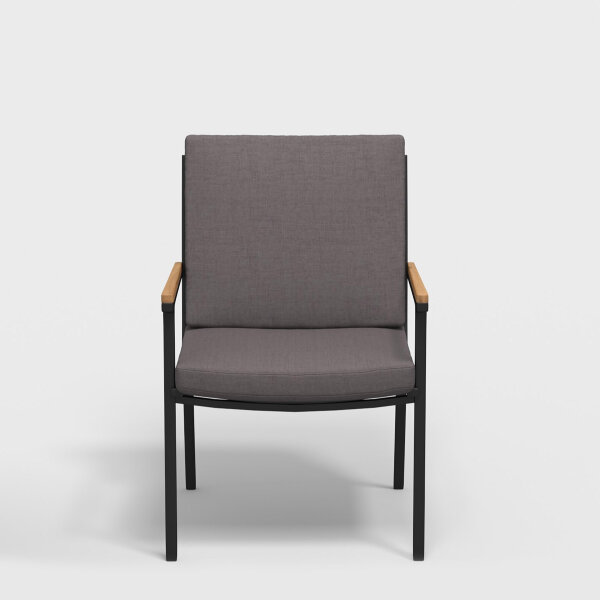 Стул Gardenini Calma S темно-серый/антрацит