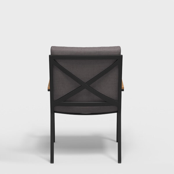 Стул Gardenini Calma S темно-серый/антрацит