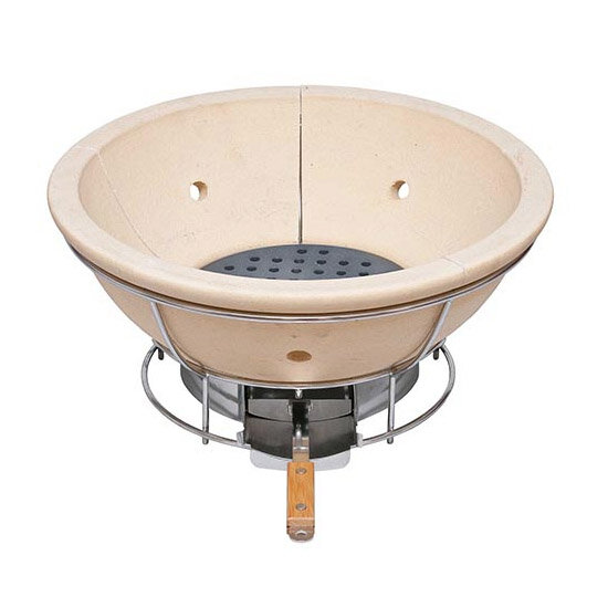 Угольный гриль Monolith LeChef PRO 2.0 красный без столиков и ножек