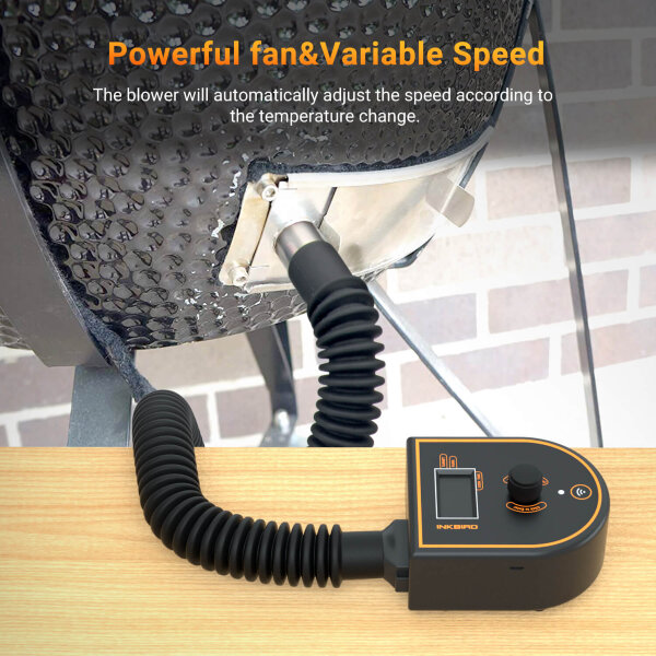 Термометр-контроллер InkBird ISC007-BW для грилей Камадо (WiFi + Bluetooth)