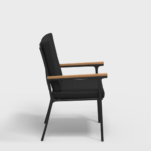 Стул Gardenini Calma S темно-серый/черный