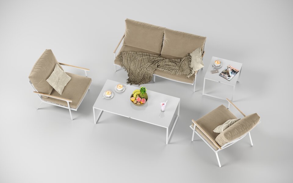 Лаунж зоны Gardenini Calma