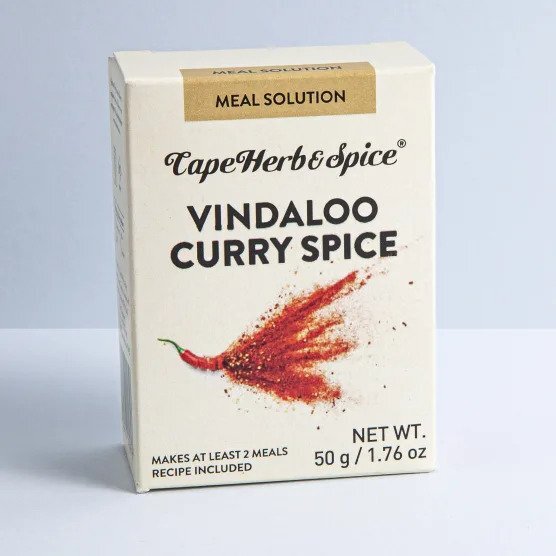 Специя CapeHerb Vindaloo Curry 50 г картон