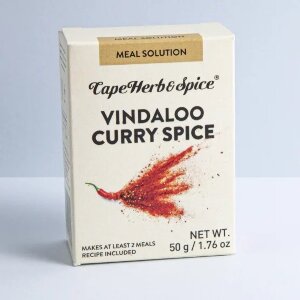 Специя CapeHerb Vindaloo Curry 50 г картон