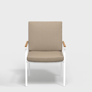 Стул Gardenini Calma S белый/бежевый