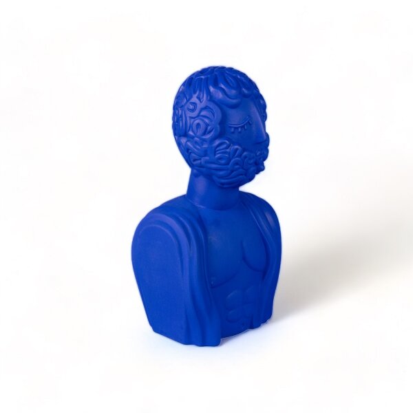 Seletti Скульптура Bust Man Blue