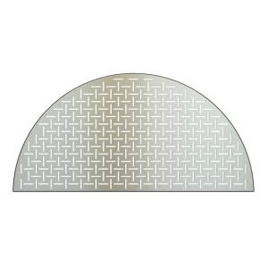 Противень для гриля Kamado Big Joe с лазерной обработкой полукруглый нежравеющая сталь