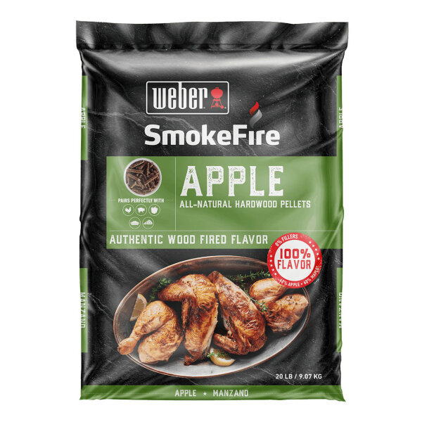 Пеллеты древесные для гриля Weber SmokeFire Яблоня
