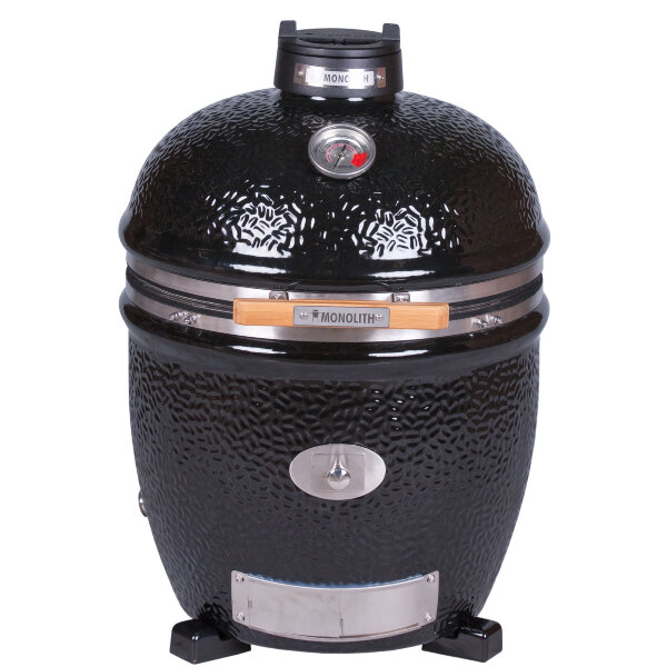 Угольный гриль Monolith LeChef PRO 2.0 черный без столиков и ножек