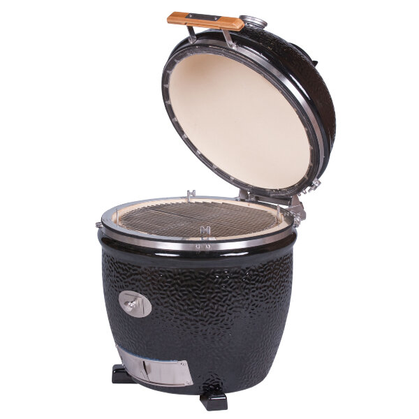 Угольный гриль Monolith LeChef PRO 2.0 черный без столиков и ножек