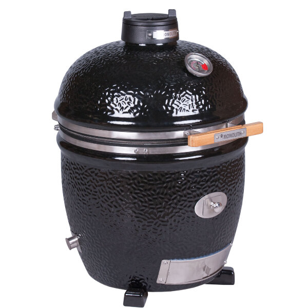 Угольный гриль Monolith LeChef PRO 2.0 черный без столиков и ножек