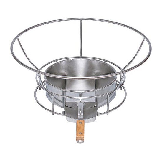 Угольный гриль Monolith LeChef PRO 2.0 черный без столиков и ножек