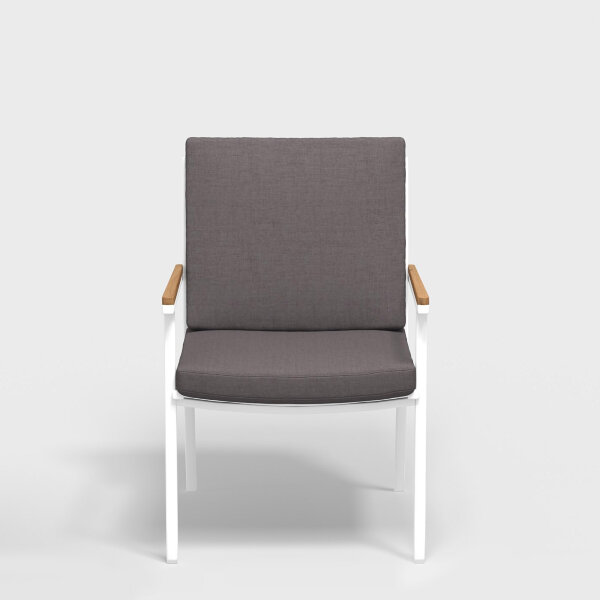 Стул Gardenini Calma S белый/антрацит