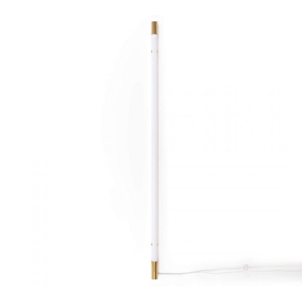 Seletti Настенный светильник Linea Golden End White
