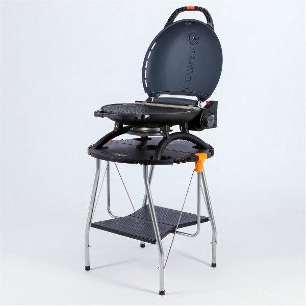 Газовый гриль O-Grill 700T bicolor черно-серебряный