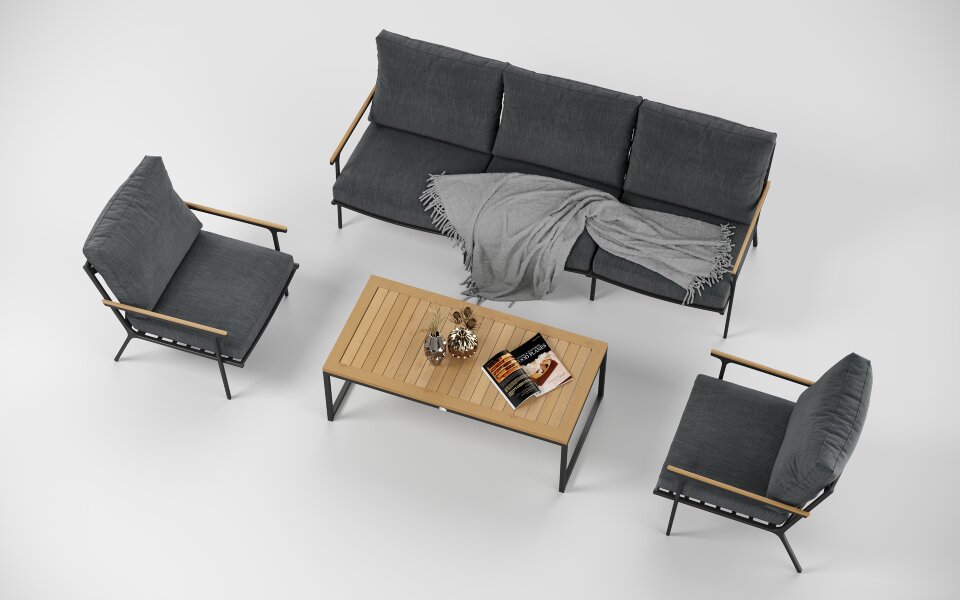 Лаунж зоны Gardenini Premium Calma long