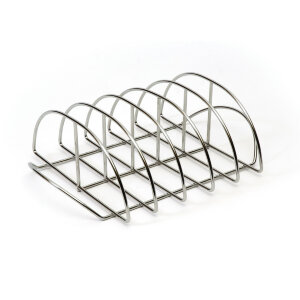 Стойка для ребрышек Kamado из нержавеющей стали