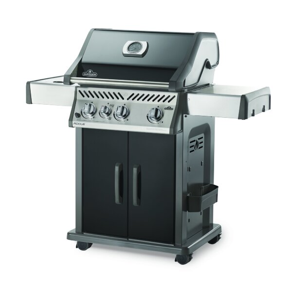 Газовый гриль Napoleon Rogue-425 с ИК горелкой черный