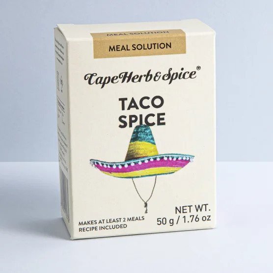 Специя CapeHerb Taco Spice 50 г картон