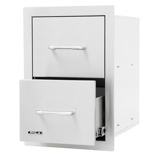 Двойной вертикальный ящик Bull BBQ