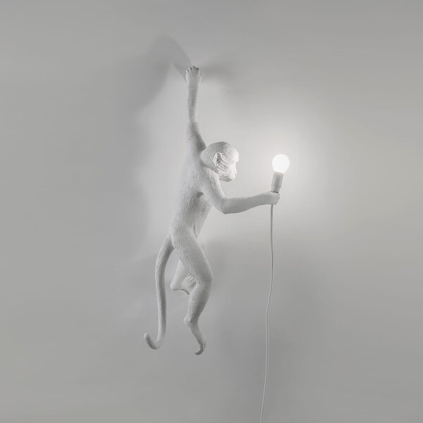 Seletti Настенный светильник Monkey Lamp Hanging Left