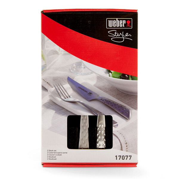 Столовые приборы для стейка Weber Deluxe (4 предмета)
