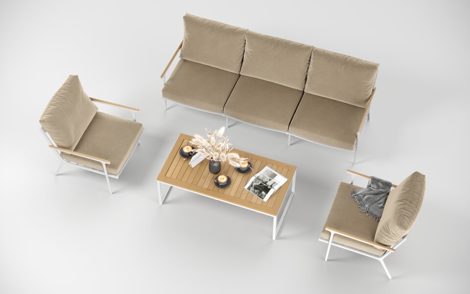 Лаунж зоны Gardenini Premium Calma Long