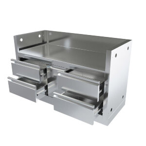 Тумба-основание гриля BIPRO-825 с 5-ю выдвижными ящиками