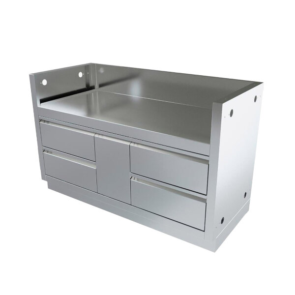 Тумба-основание гриля BIPRO-825 с 5-ю выдвижными ящиками